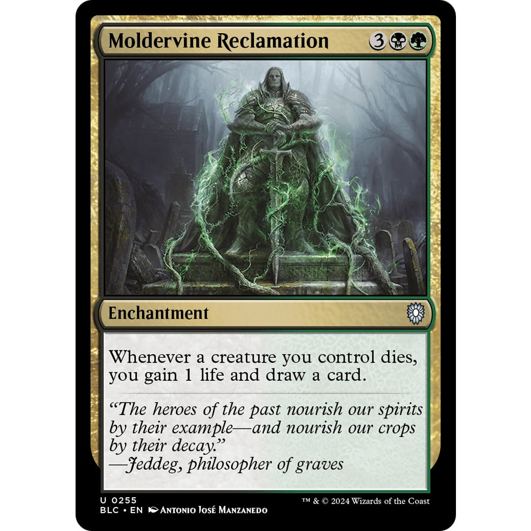 Moldervine Reclamation (Commander: Bloomburrow) Light Play
