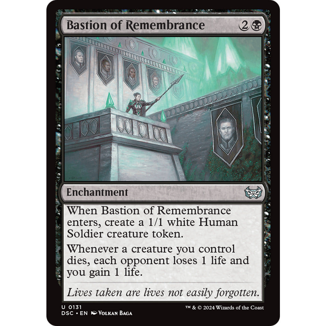 Bastion of Remembrance (Commander: Duskmourn: House of Horror) Light Play