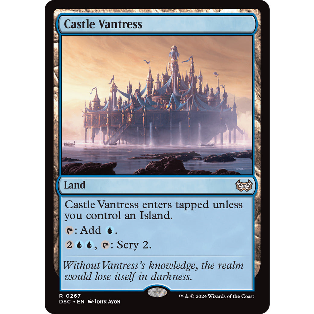 Castle Vantress (Commander: Duskmourn: House of Horror) Light Play