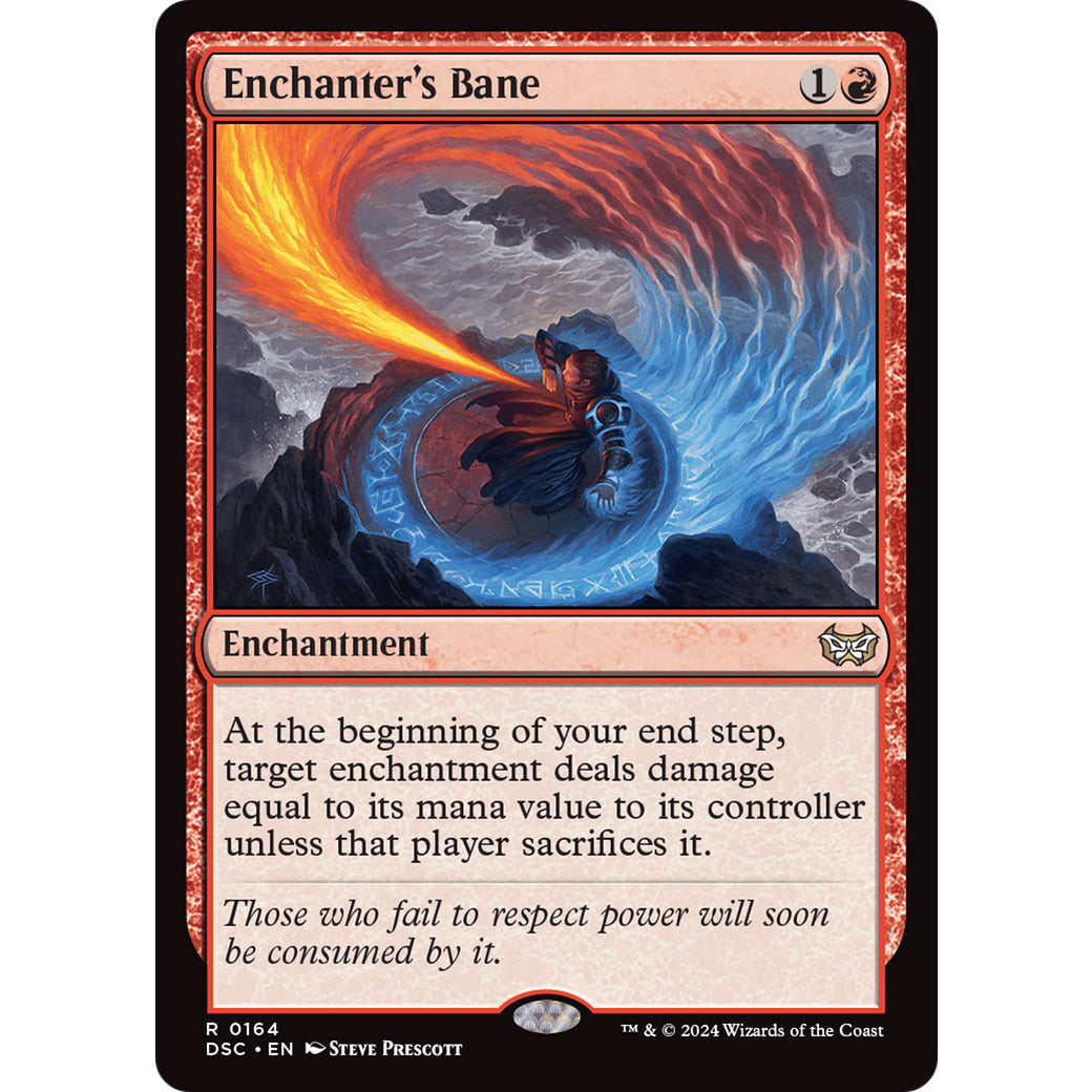 Enchanter's Bane (Commander: Duskmourn: House of Horror) Light Play