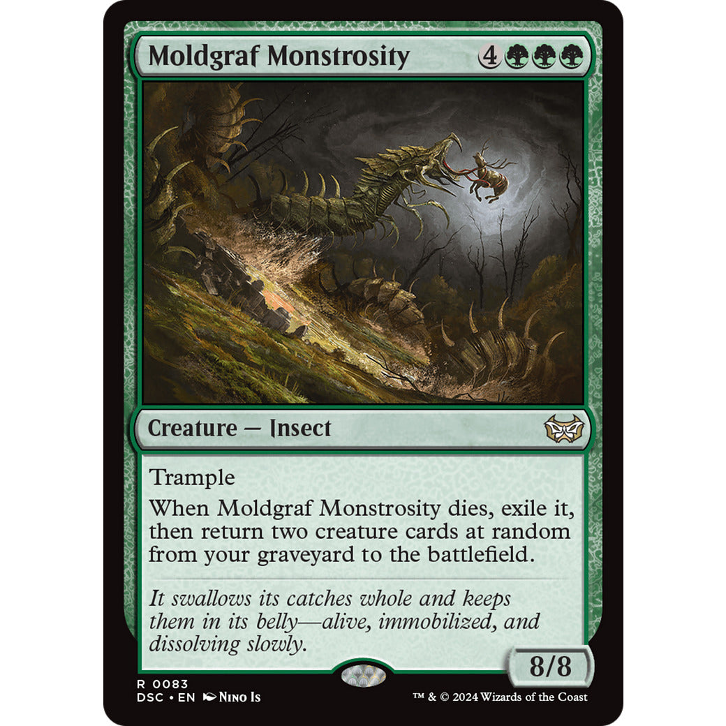 Moldgraf Monstrosity (Commander: Duskmourn: House of Horror) Light Play