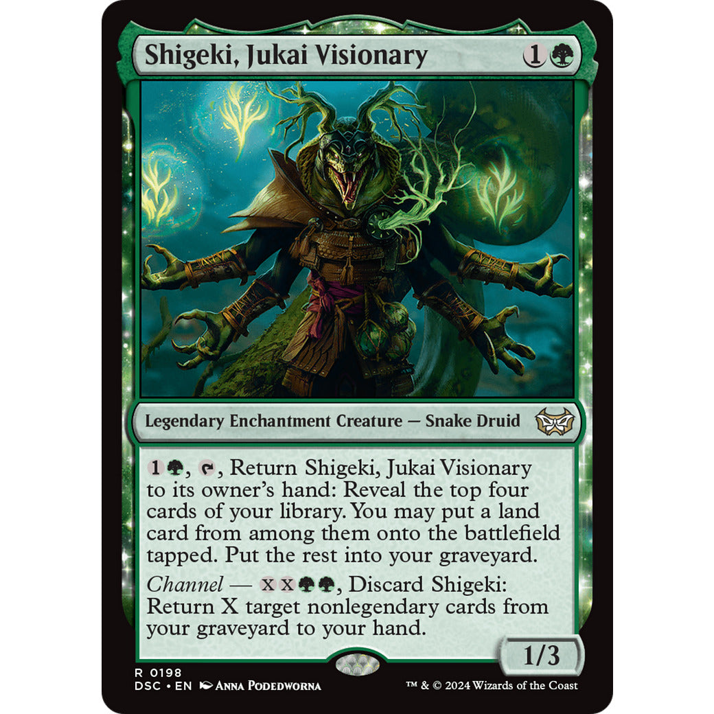 Shigeki, Jukai Visionary (Commander: Duskmourn: House of Horror) Light Play