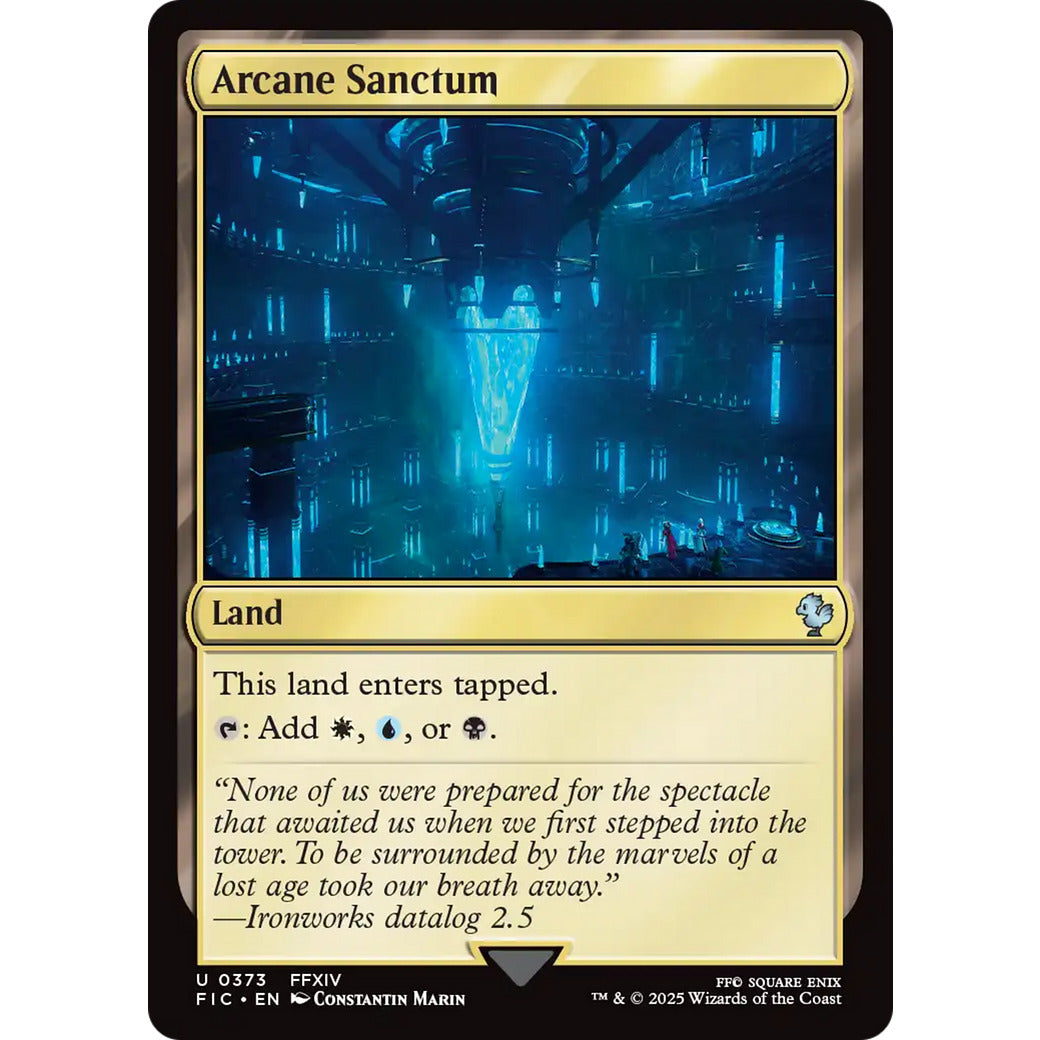 Arcane Sanctum (Commander: FINAL FANTASY) Light Play