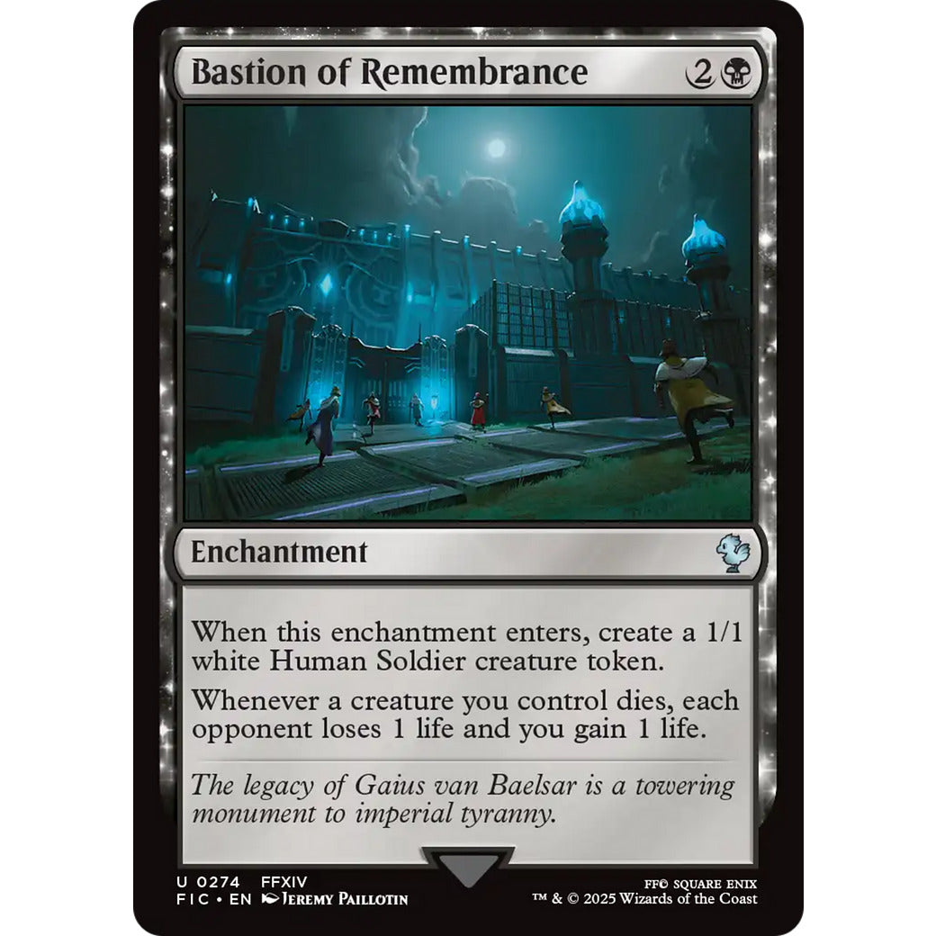 Bastion of Remembrance (Commander: FINAL FANTASY) Light Play