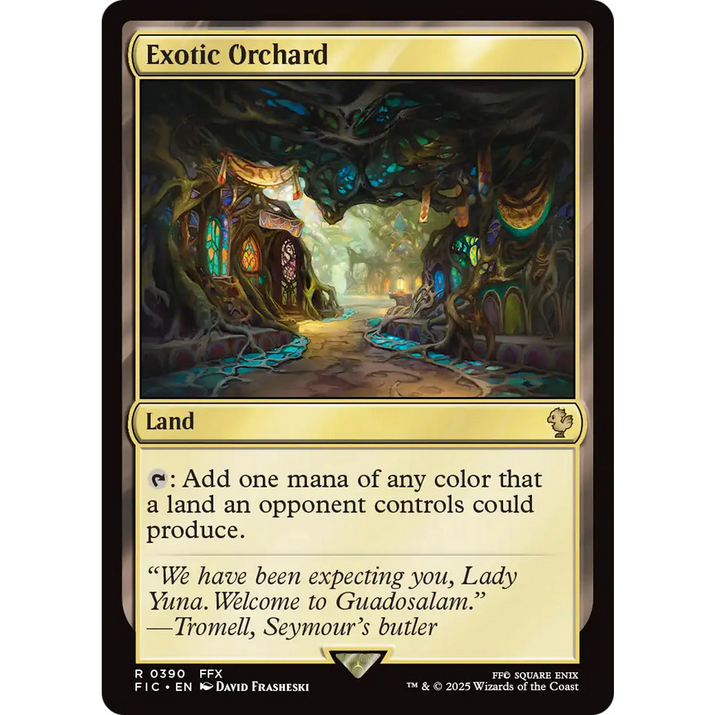 Exotic Orchard (Commander: FINAL FANTASY) Light Play