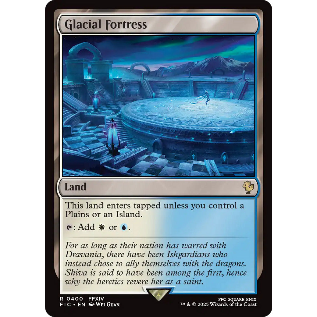 Glacial Fortress (Commander: FINAL FANTASY) Light Play