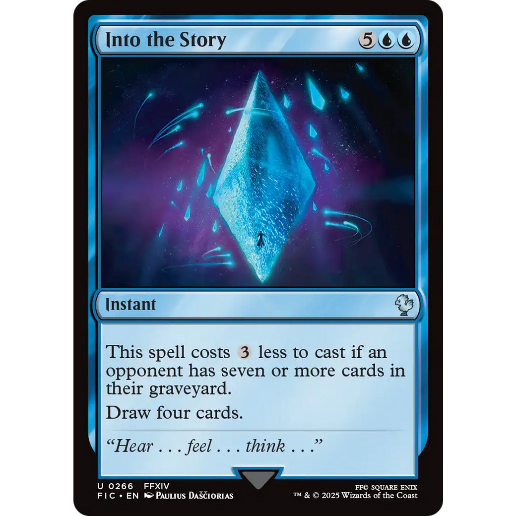 Into the Story (Commander: FINAL FANTASY) Light Play