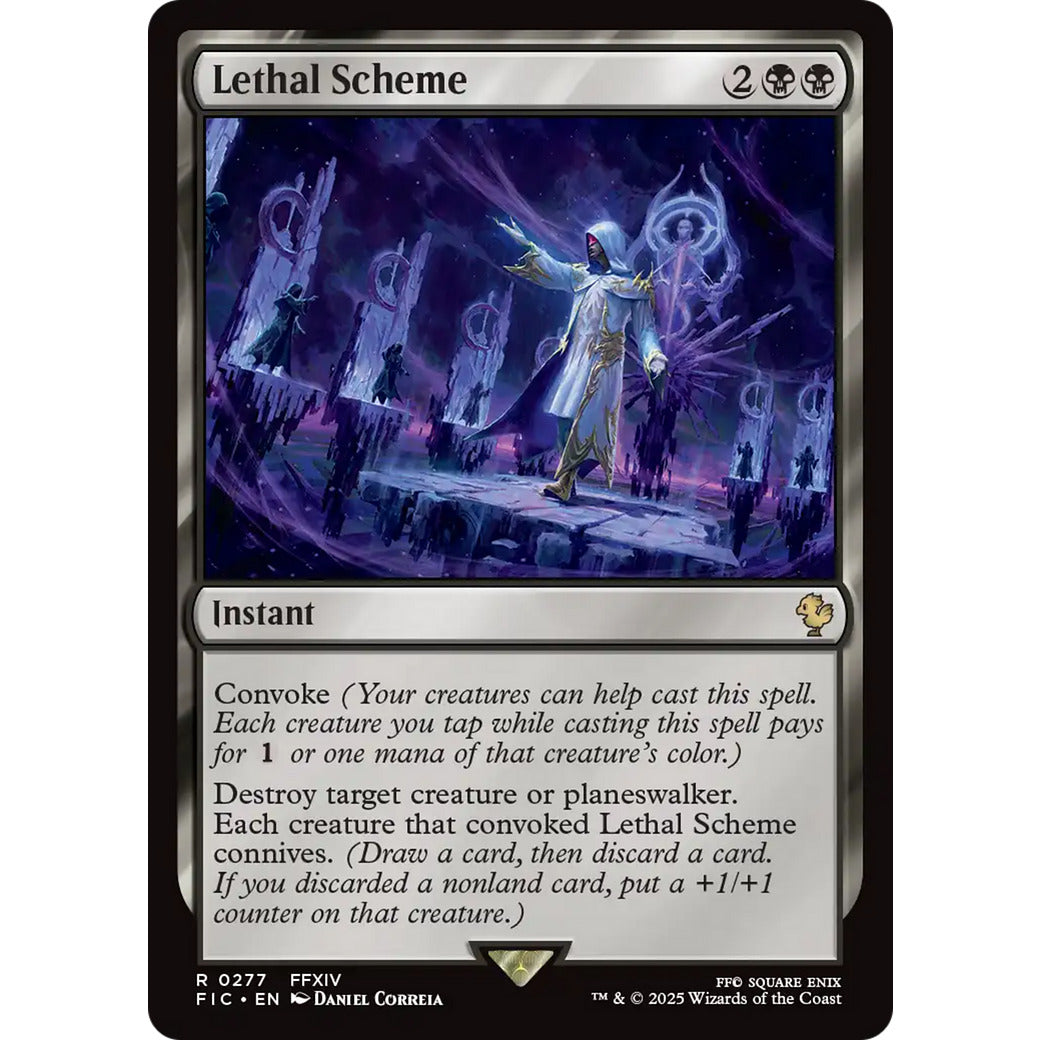 Lethal Scheme (Commander: FINAL FANTASY) Light Play