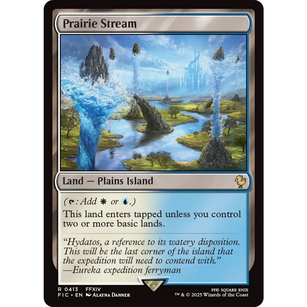 Prairie Stream (Commander: FINAL FANTASY) Light Play