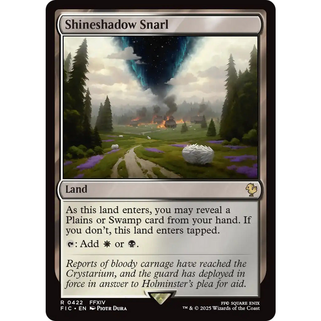 Shineshadow Snarl (Commander: FINAL FANTASY) Light Play