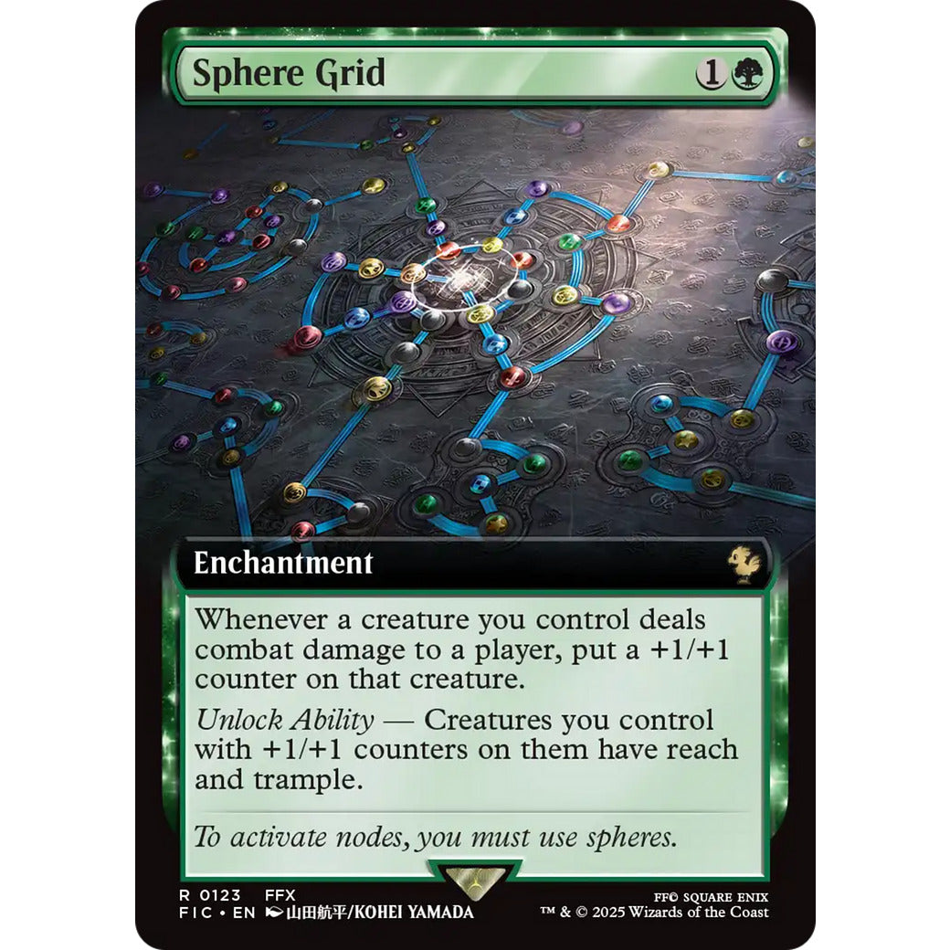 Sphere Grid (Extended Art) (Commander: FINAL FANTASY) Near Mint