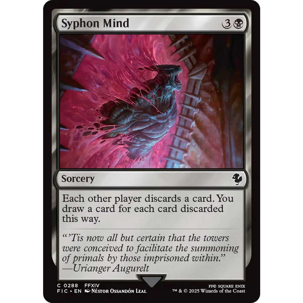 Syphon Mind (Commander: FINAL FANTASY) Light Play