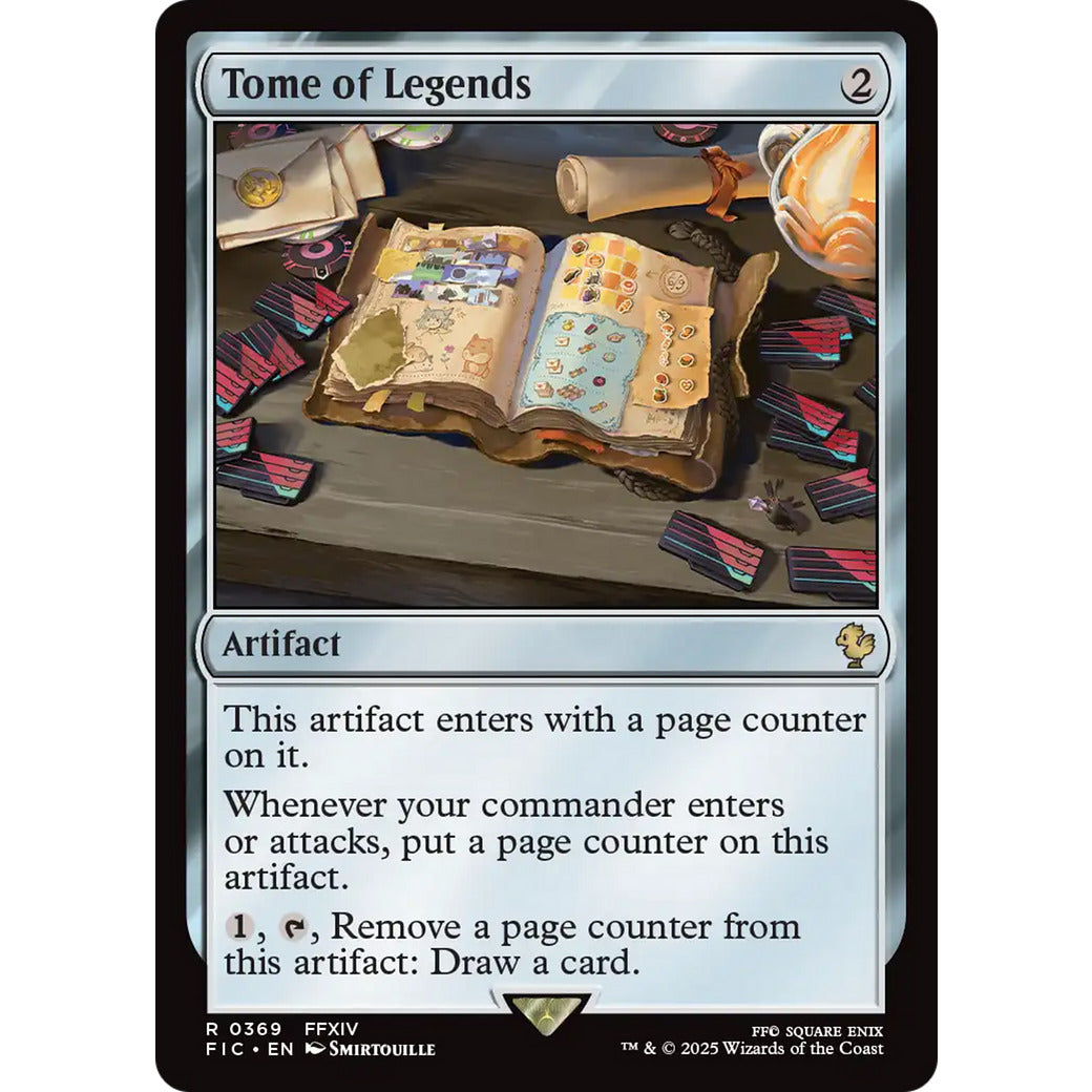 Tome of Legends (Commander: FINAL FANTASY) Light Play