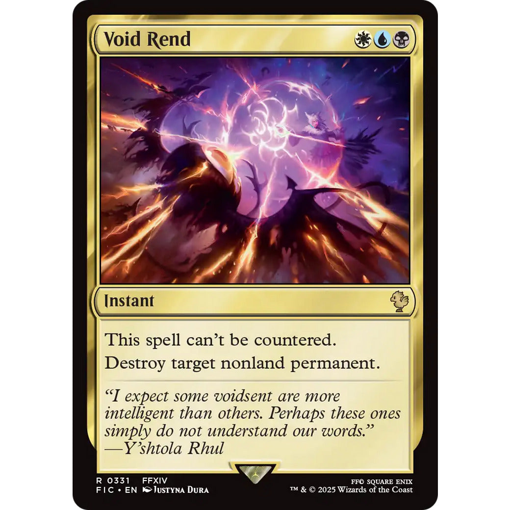 Void Rend (Commander: FINAL FANTASY) Light Play