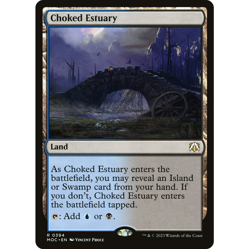 Choked Estuary (Commander: March of the Machine) Near Mint