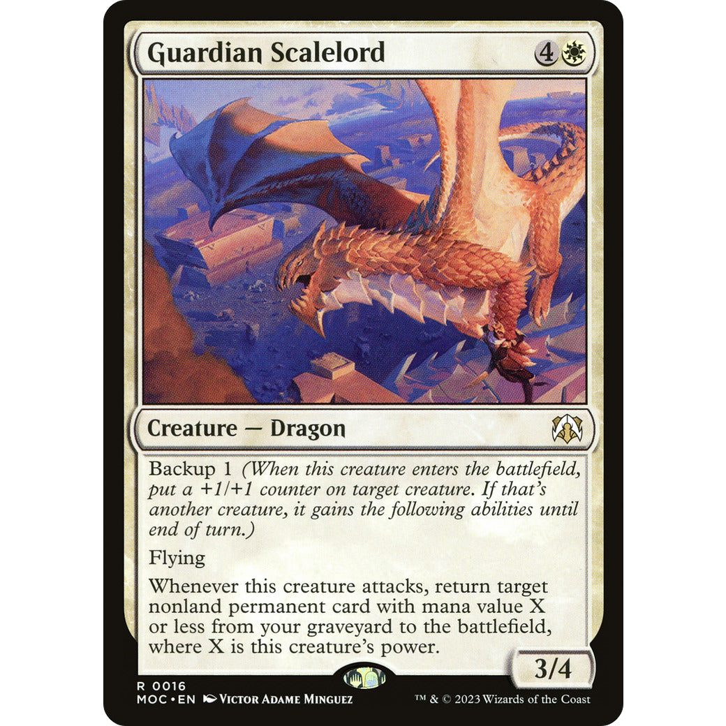 Guardian Scalelord (Commander: March of the Machine) Near Mint