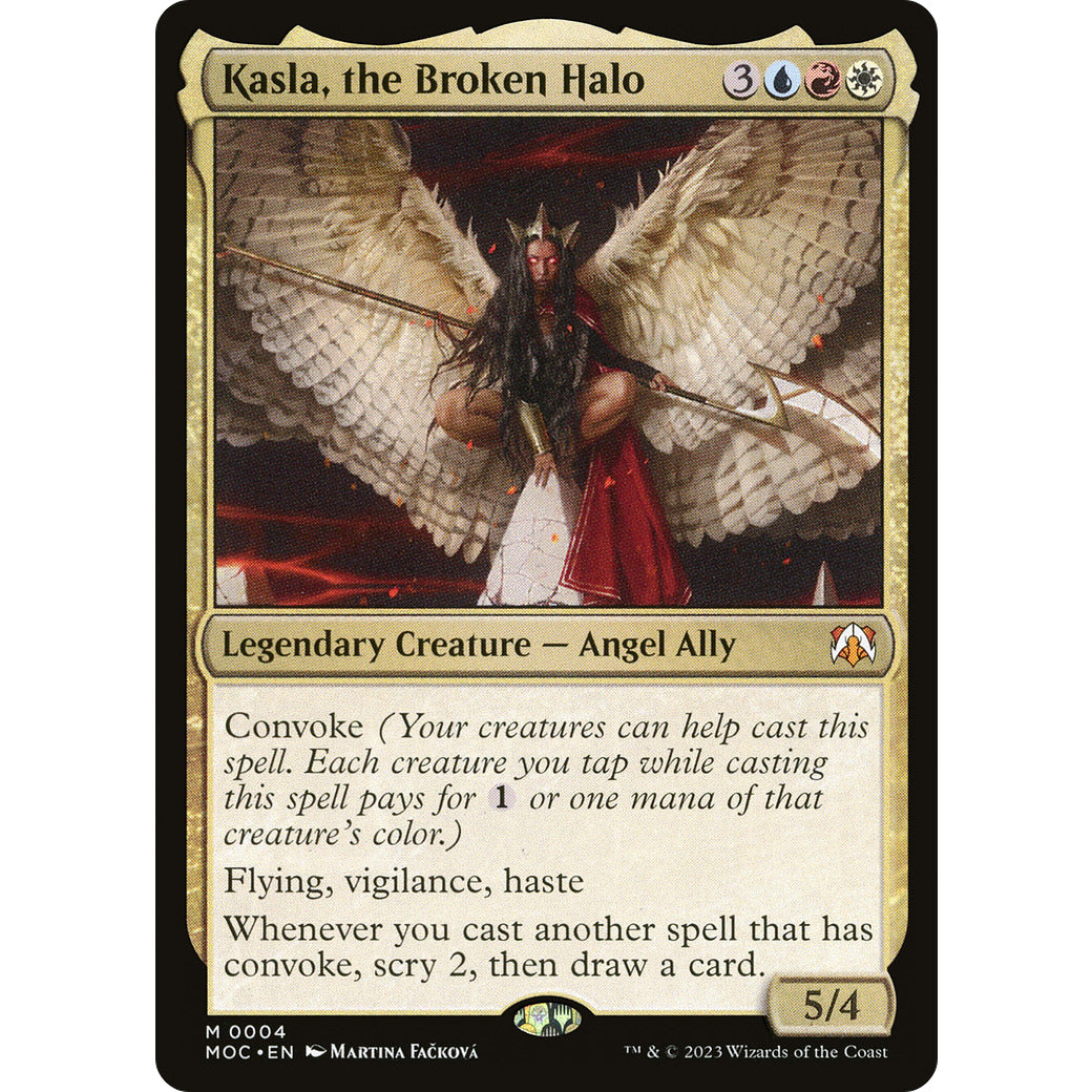 Kasla, the Broken Halo (Commander: March of the Machine) Near Mint