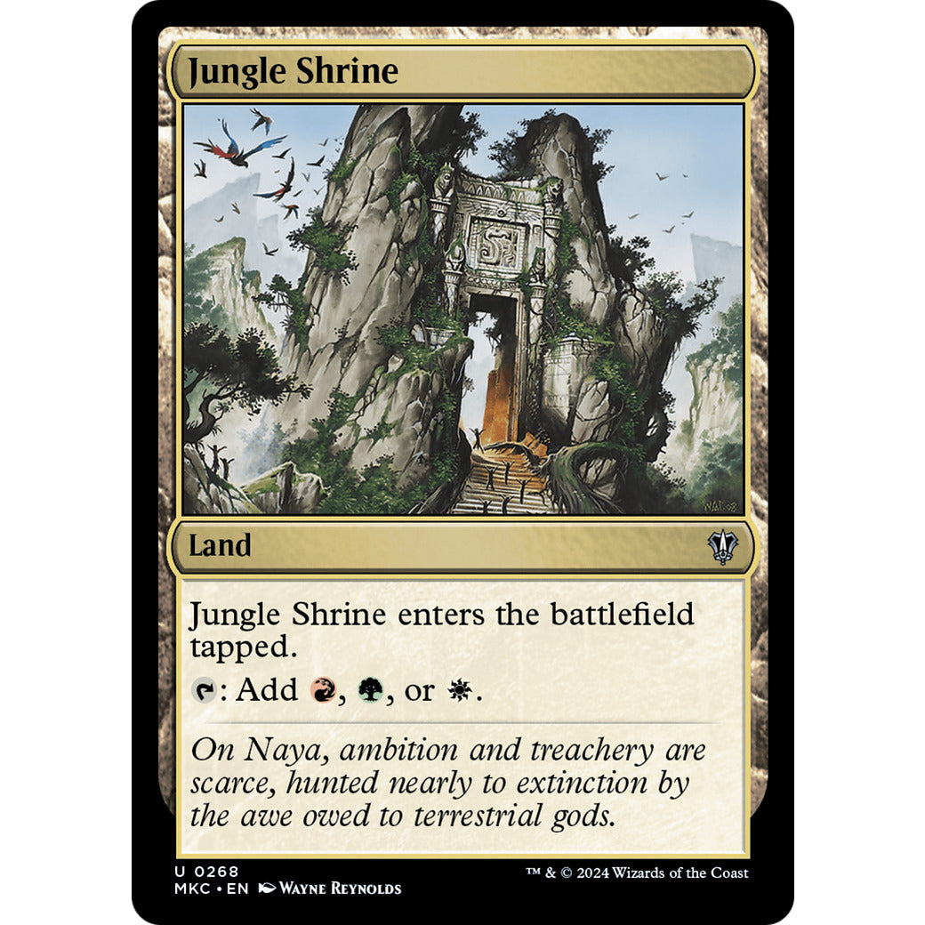 Jungle Shrine (Commander: Murders at Karlov Manor) Near Mint