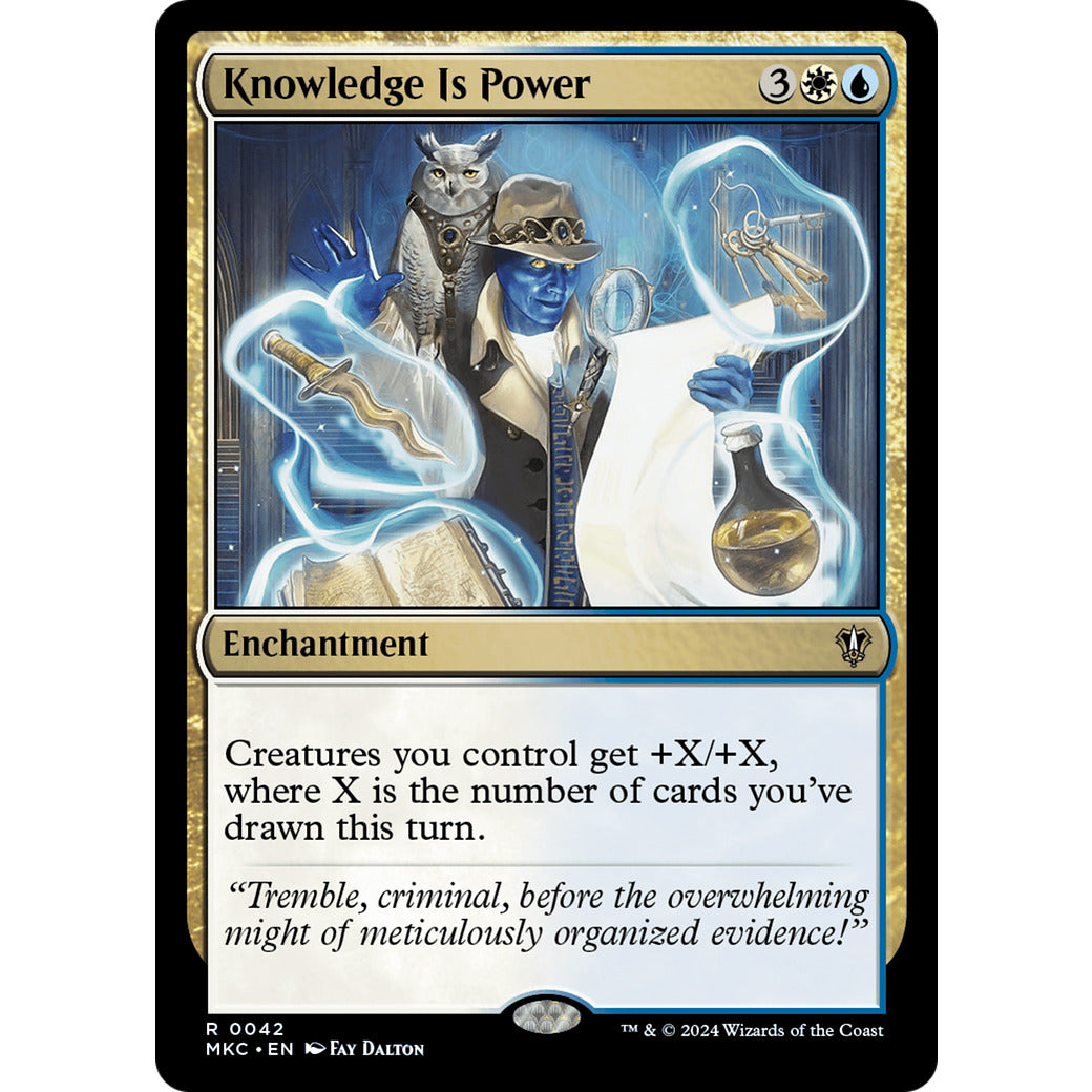 Knowledge is Power (Commander: Murders at Karlov Manor) Near Mint