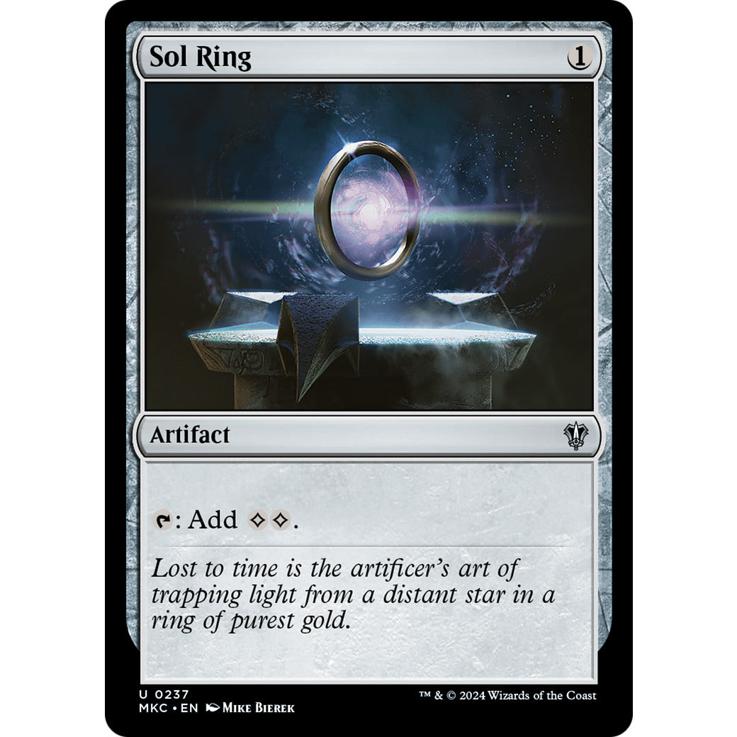 Sol Ring (Commander: Murders at Karlov Manor) Light Play