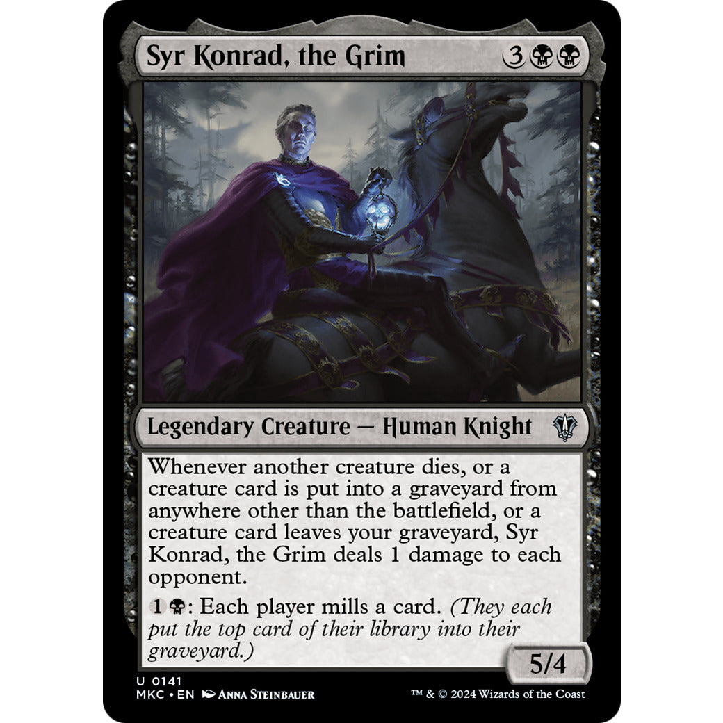 Syr Konrad, the Grim (Commander: Murders at Karlov Manor) Light Play