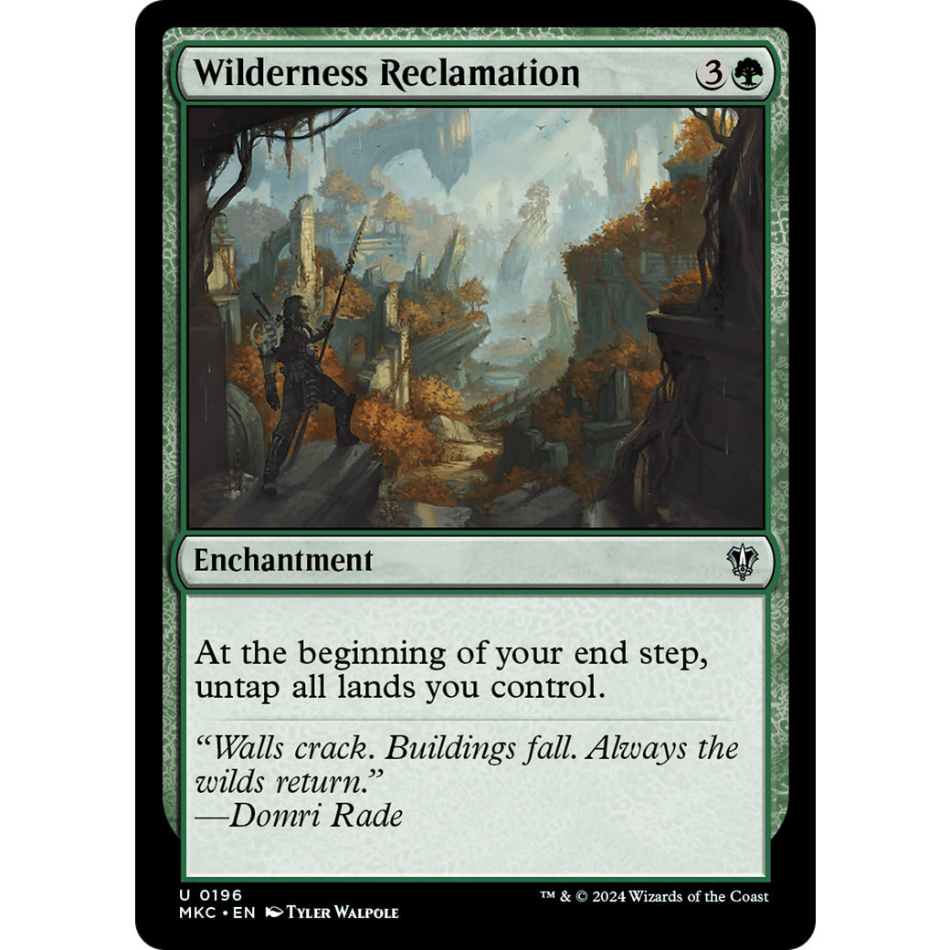 Wilderness Reclamation (Commander: Murders at Karlov Manor) Near Mint