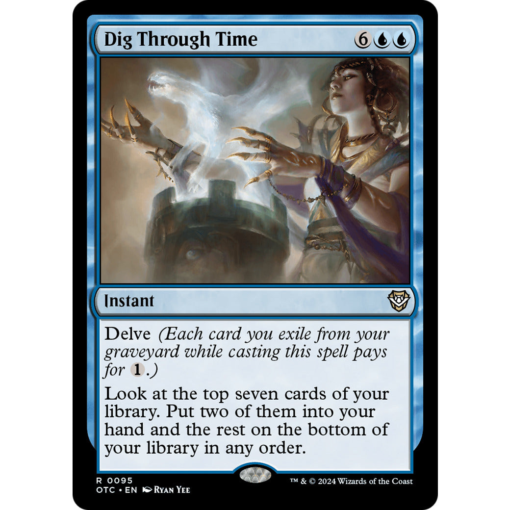 Dig Through Time (Commander: Outlaws of Thunder Junction) Near Mint