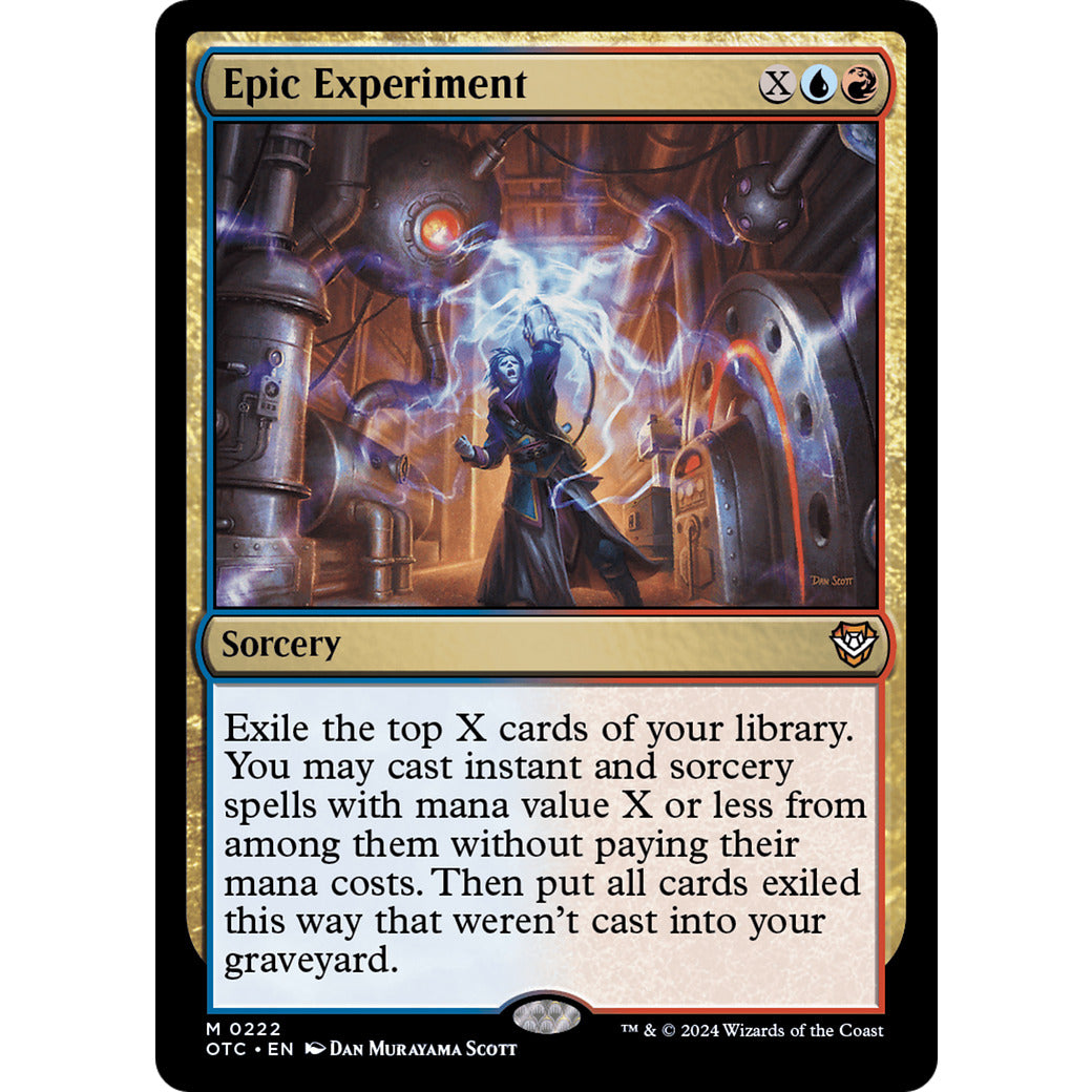Epic Experiment (Commander: Outlaws of Thunder Junction) Near Mint