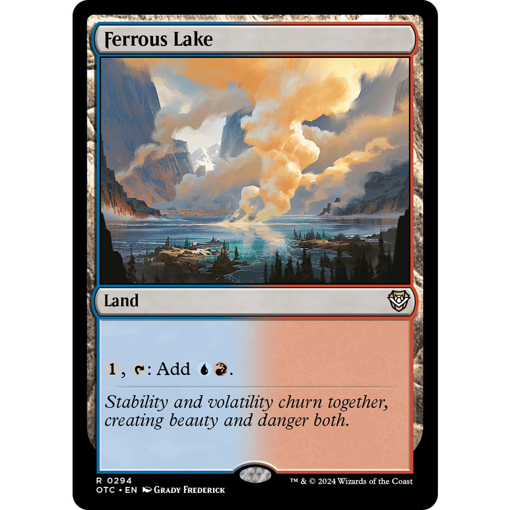 Ferrous Lake (Commander: Outlaws of Thunder Junction) Near Mint