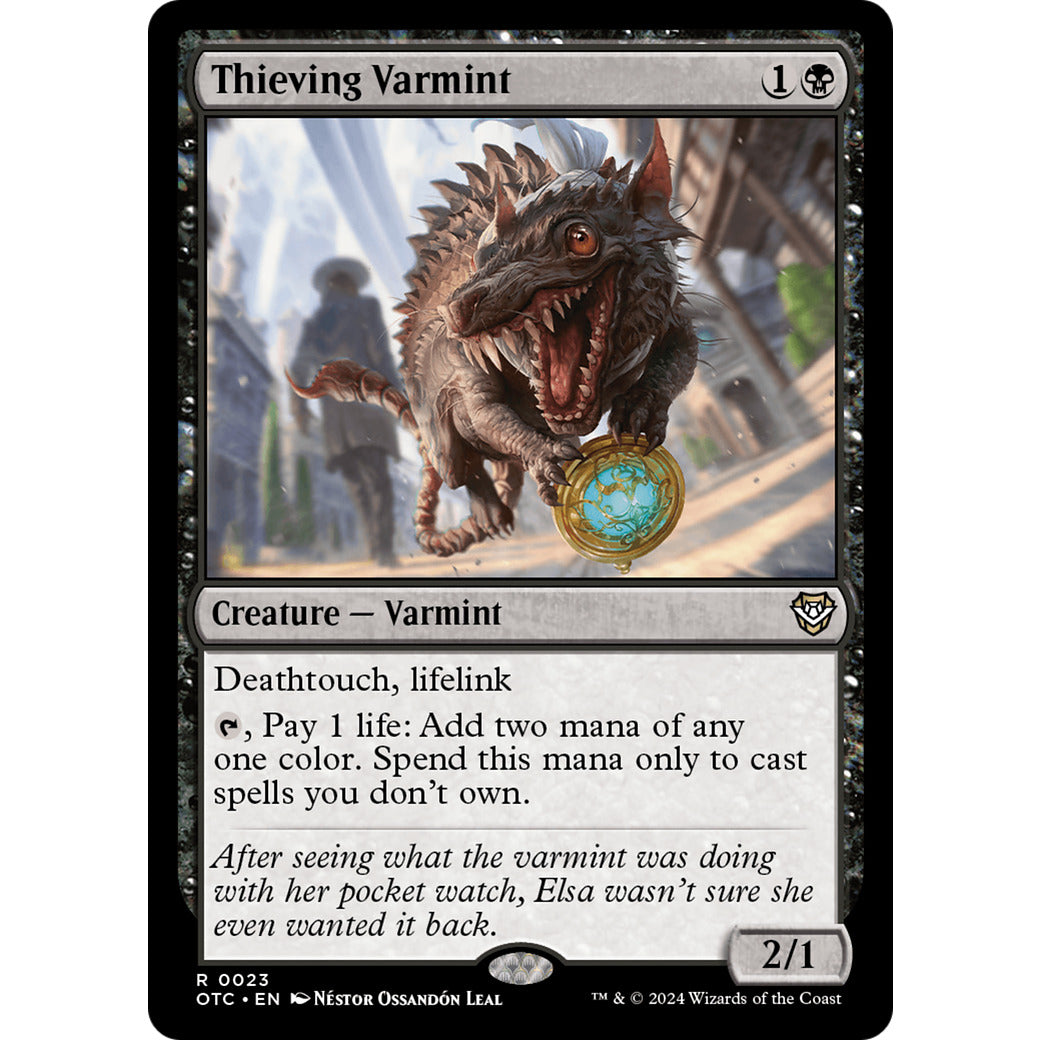 Thieving Varmint (Commander: Outlaws of Thunder Junction) Near Mint