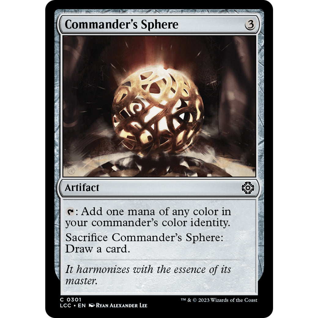 Commander's Sphere (Commander: The Lost Caverns of Ixalan) Light Play