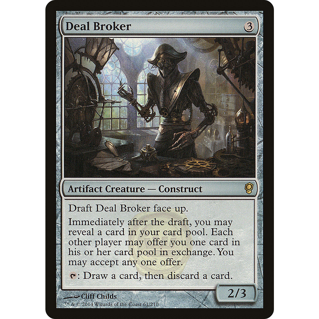 Deal Broker (Conspiracy) Light Play