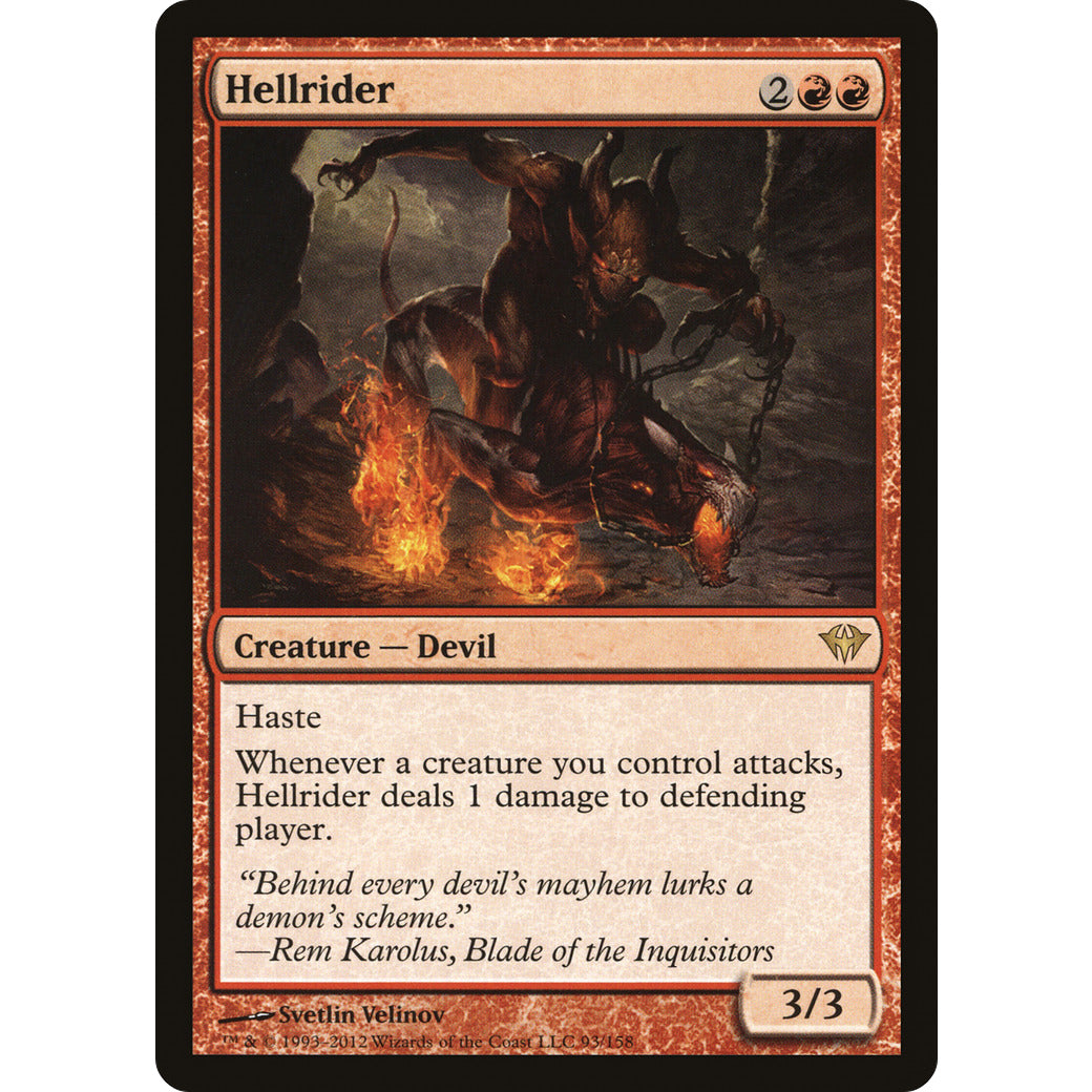 Hellrider (Dark Ascension) Light Play