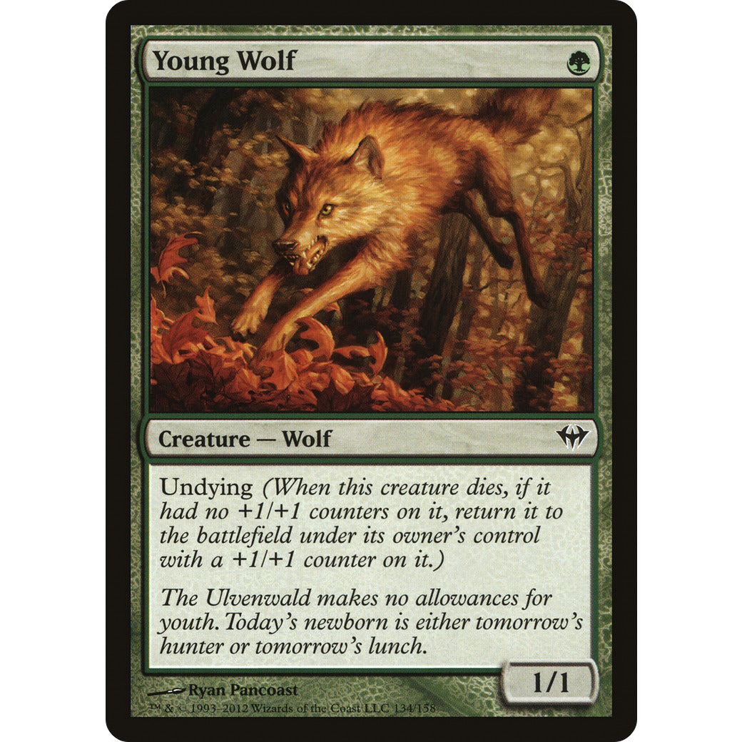 Young Wolf (Dark Ascension) Light Play