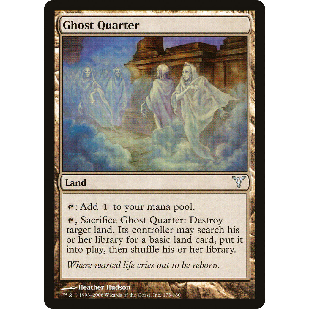 Ghost Quarter (Dissension) Light Play