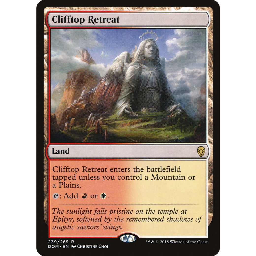 Clifftop Retreat (Dominaria) Light Play