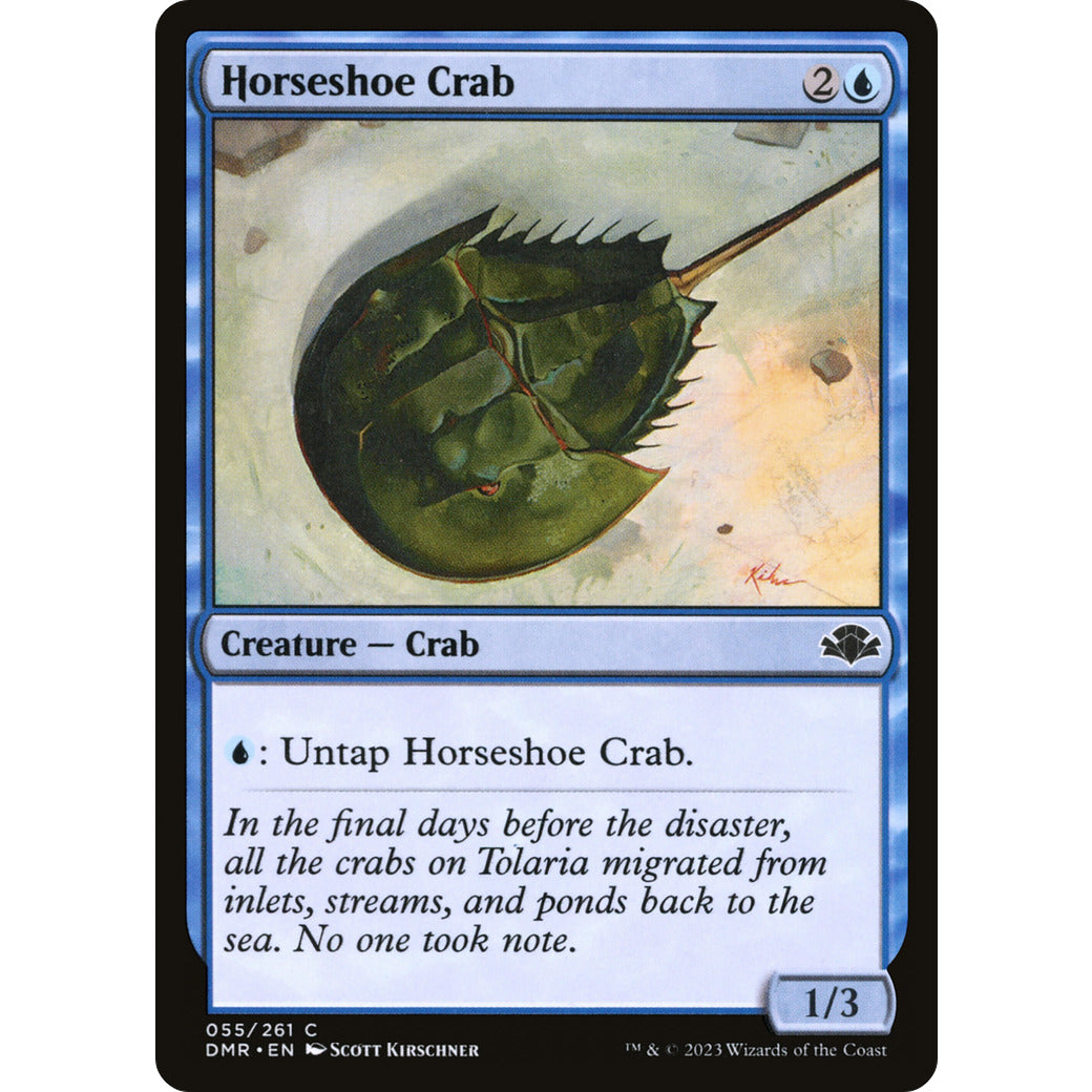 Horseshoe Crab (Dominaria Remastered) Near Mint Foil