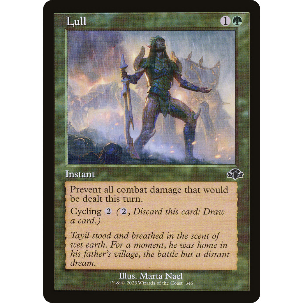 Lull (Retro Frame) (Dominaria Remastered) Near Mint Foil