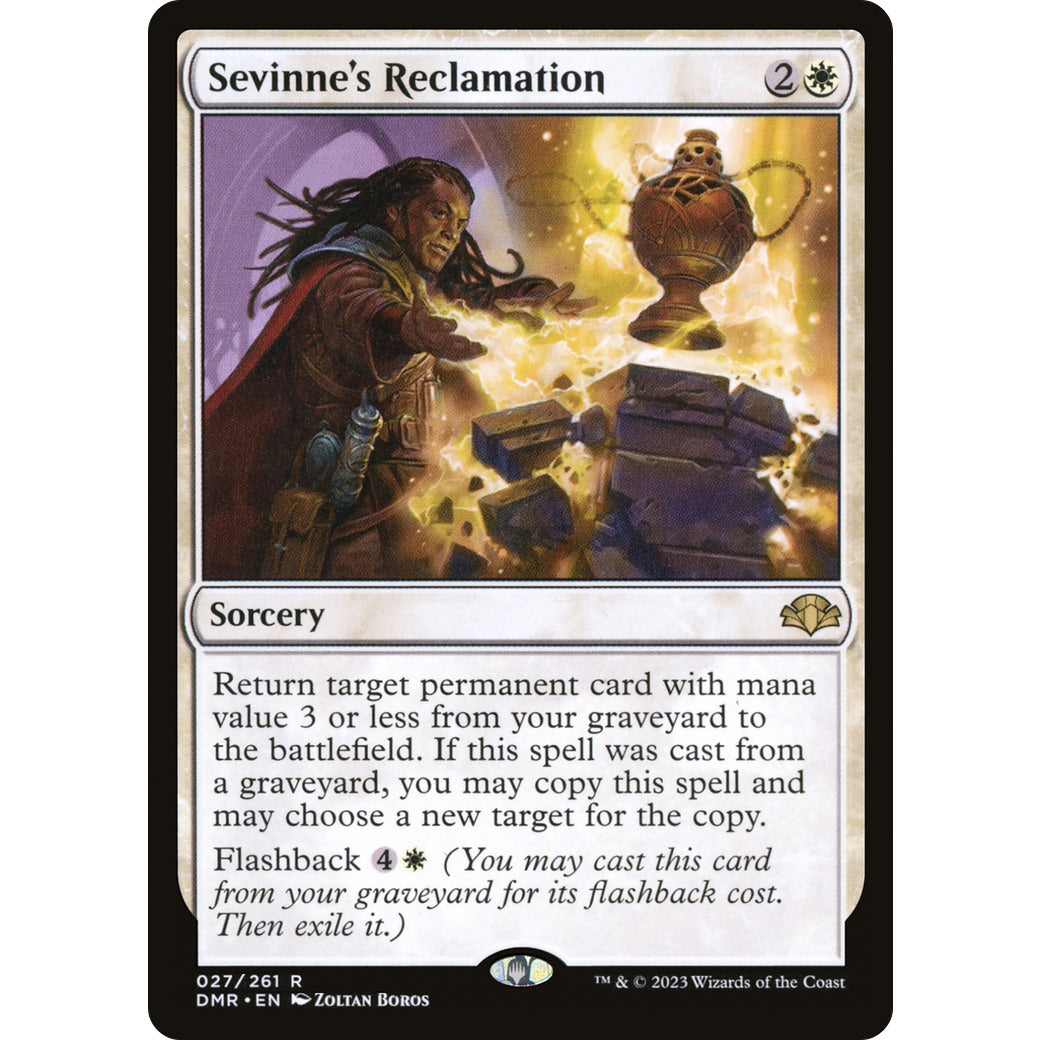 Sevinne's Reclamation (Dominaria Remastered) Near Mint