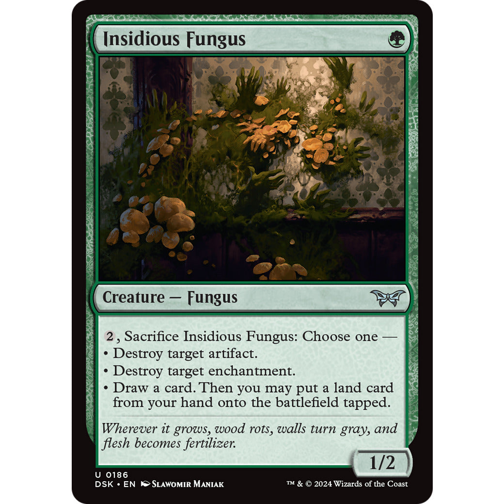 Insidious Fungus (Duskmourn: House of Horror) Near Mint Foil