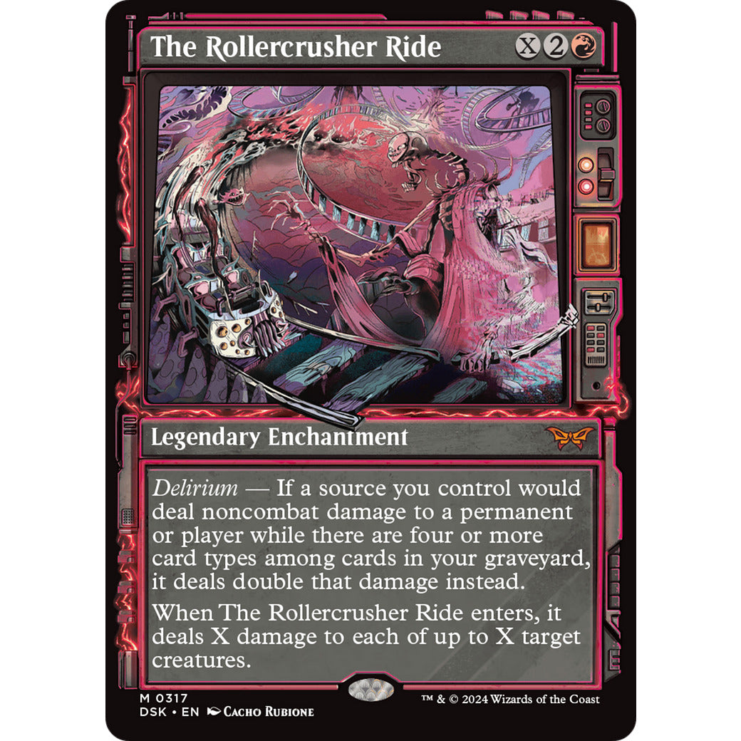 The Rollercrusher Ride (Showcase) (Duskmourn: House of Horror) Near Mint Foil