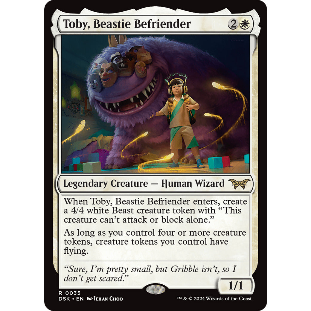 Toby, Beastie Befriender (Duskmourn: House of Horror) Near Mint