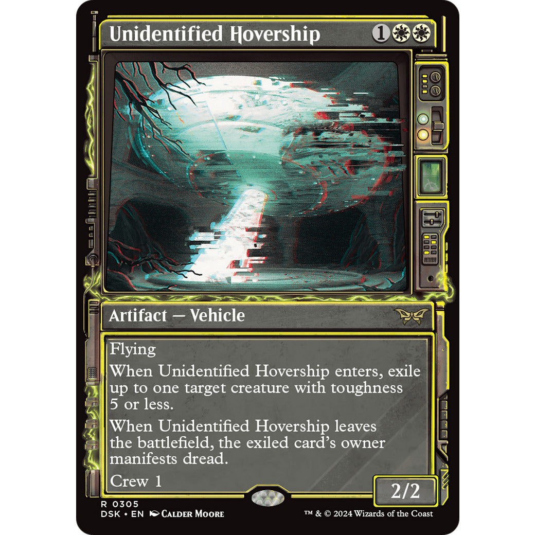 Unidentified Hovership (Showcase) (Duskmourn: House of Horror) Near Mint