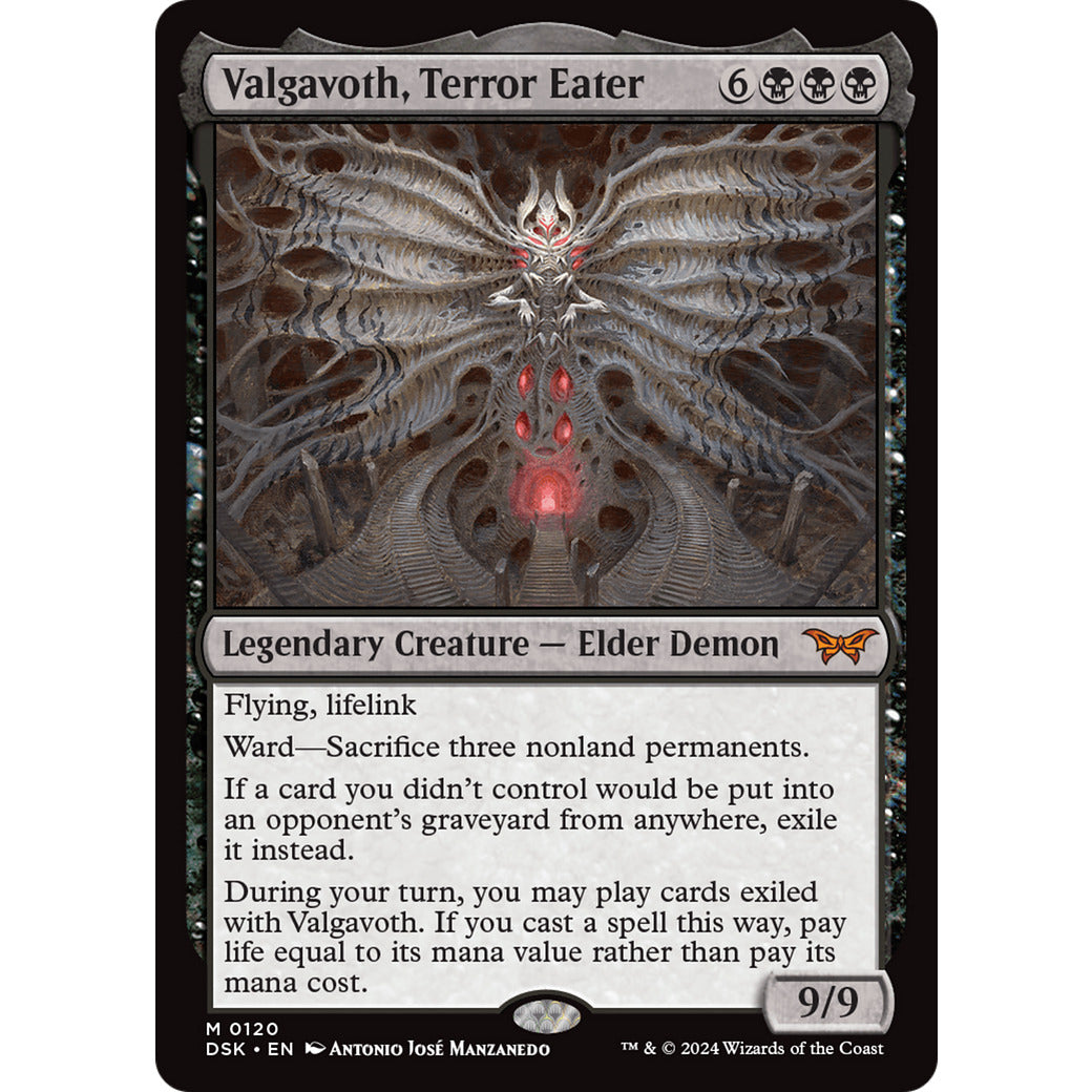 Valgavoth, Terror Eater (Duskmourn: House of Horror) Near Mint