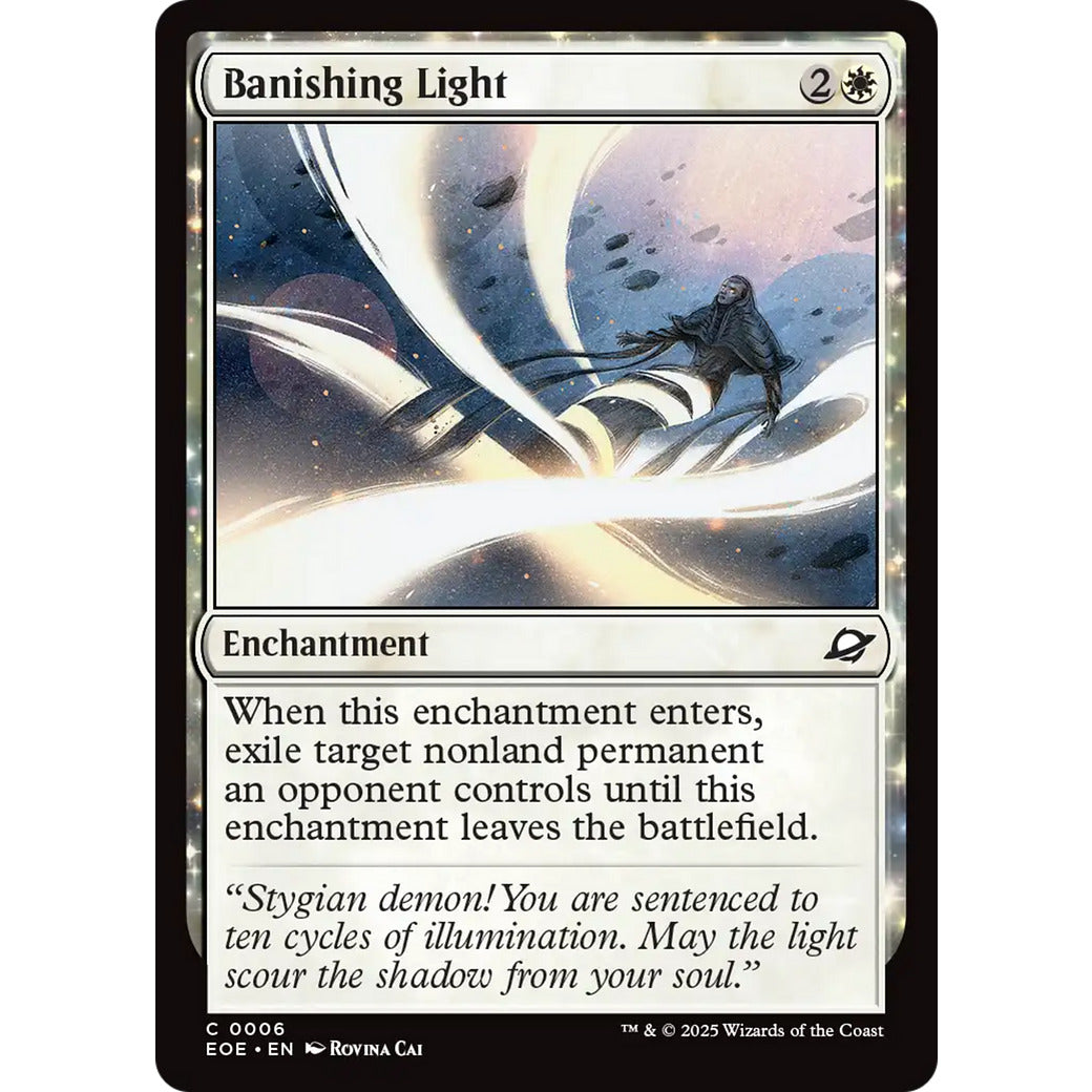 Banishing Light (Edge of Eternities) Near Mint Foil
