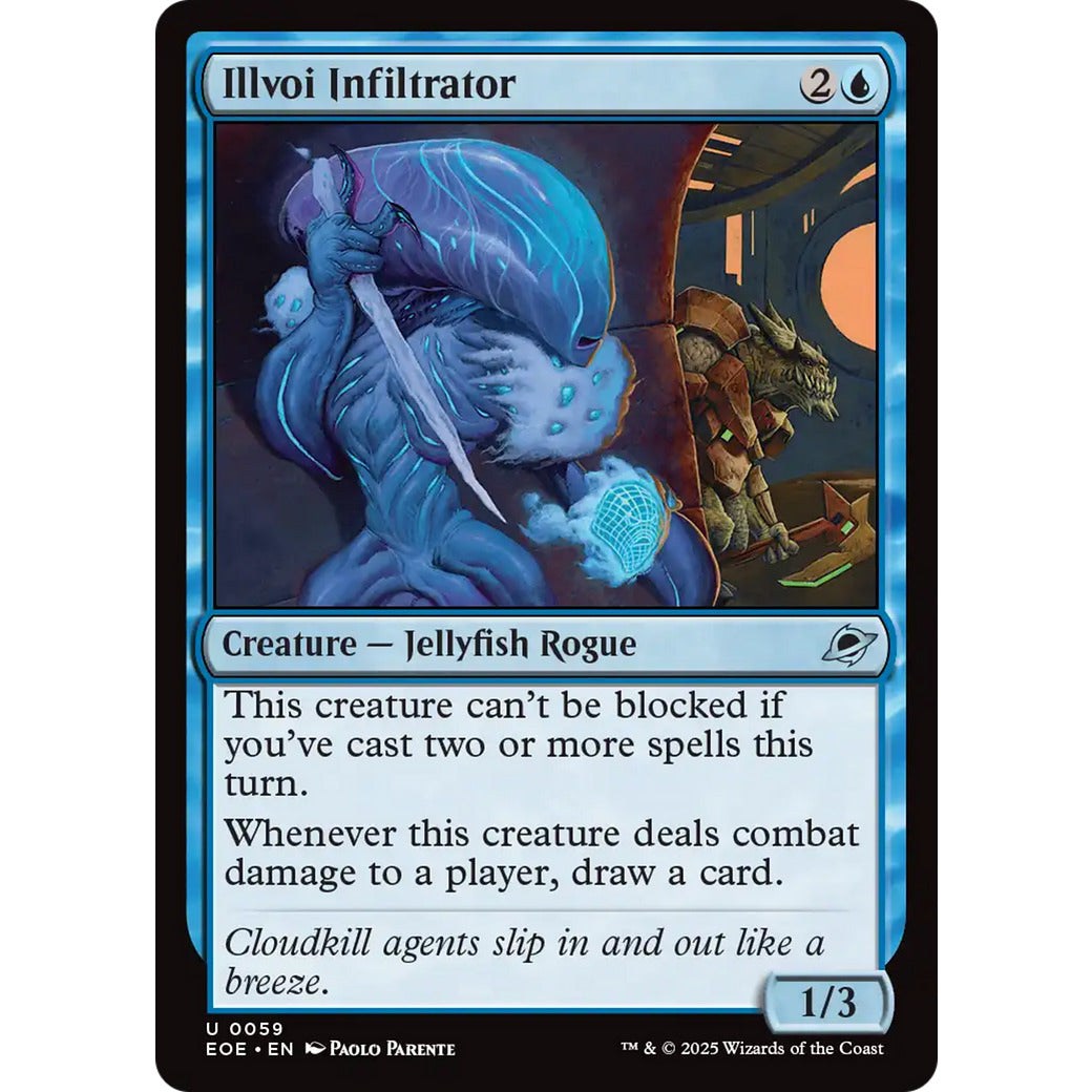 Illvoi Infiltrator (Edge of Eternities) Near Mint Foil