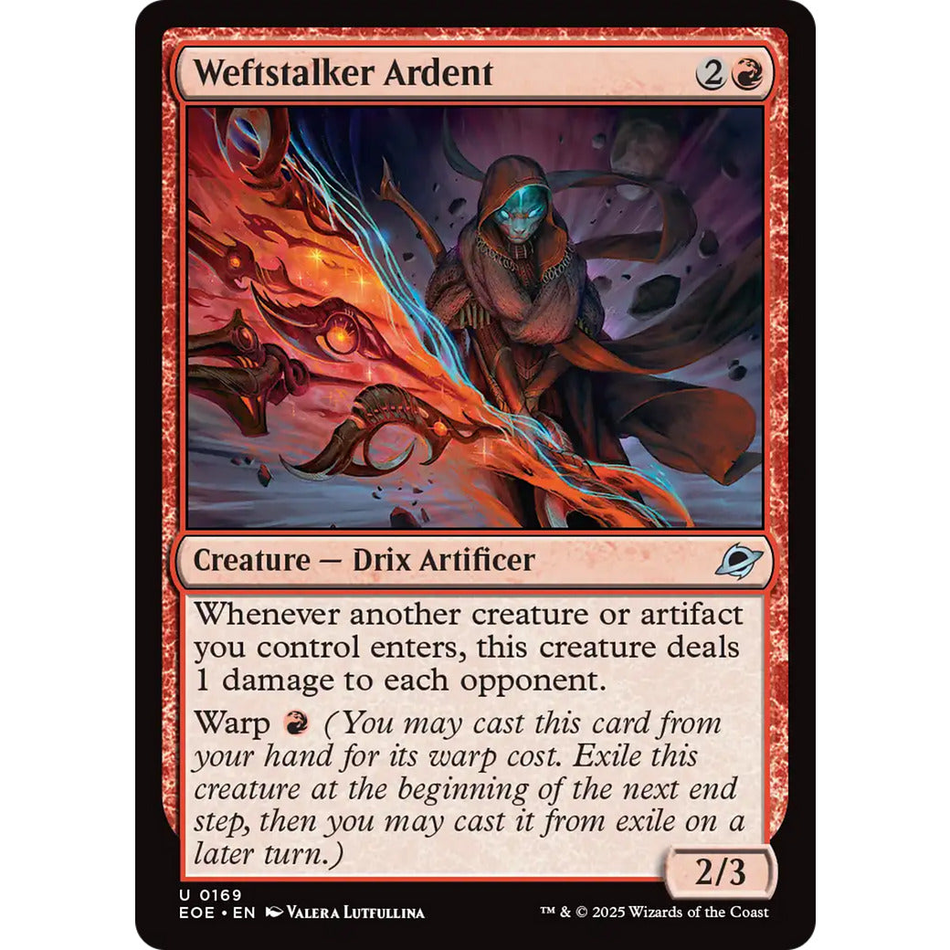 Weftstalker Ardent (Edge of Eternities) Near Mint Foil