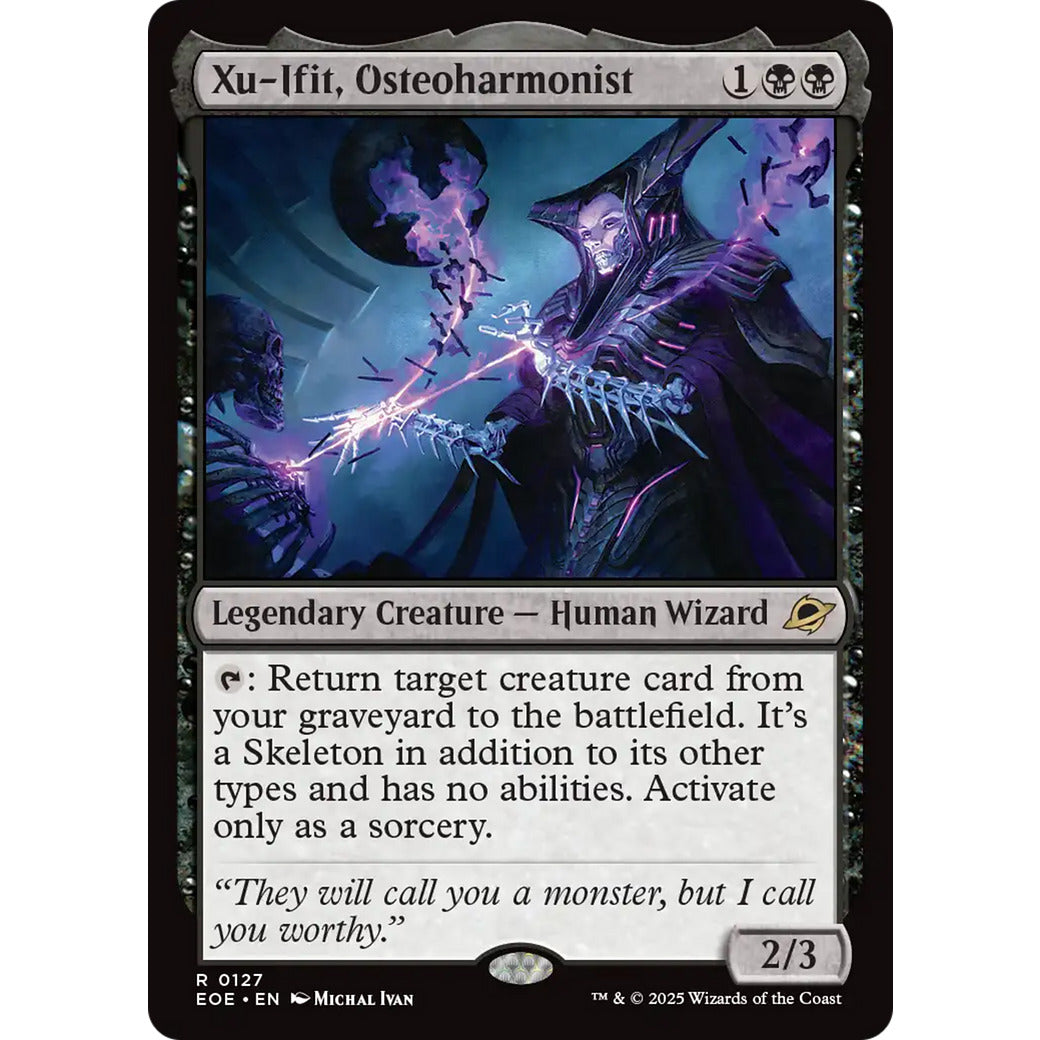 Xu-Ifit, Osteoharmonist (Edge of Eternities) Near Mint Foil