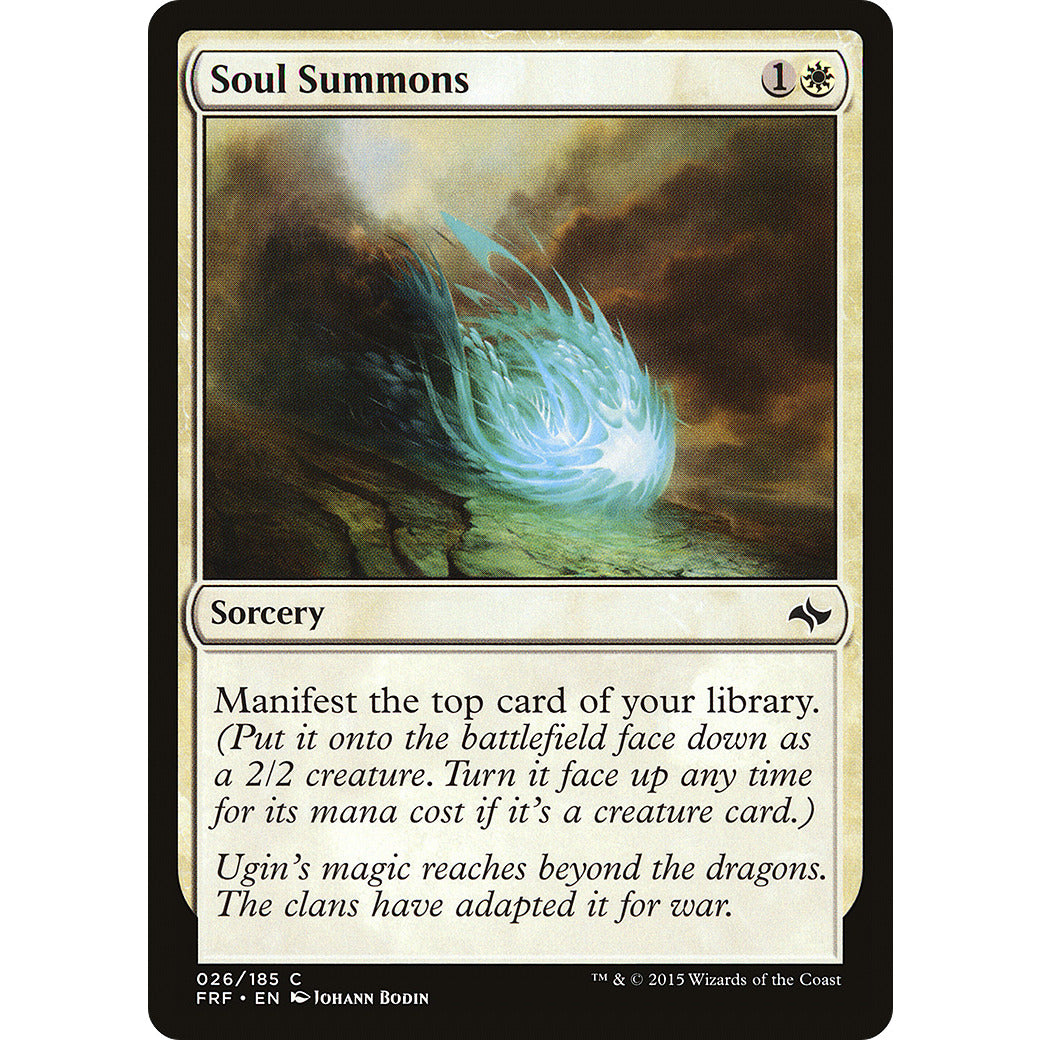 Soul Summons (Fate Reforged) Light Play