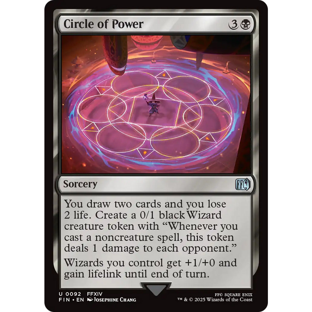 Circle of Power (Universes Beyond: FINAL FANTASY) Near Mint Foil